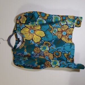 International Concept Printed Puff Shoulder Sweatshirt  Size XL